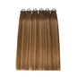 Slavic Raw Human Hair Flat Weft Extensions - 12A Grade Double Drawn Russian Virgin Hair