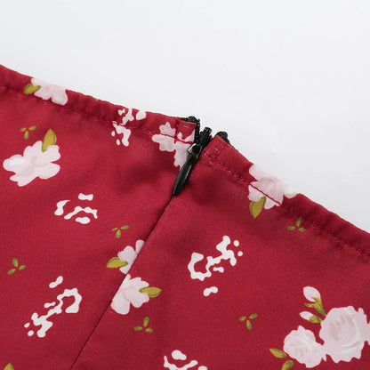 Strapless Bodycon Spaghetti Strap Split Club Dress for Women