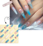 French Style Press-On Nails - 24 Piece Acrylic Artificial Nail Set