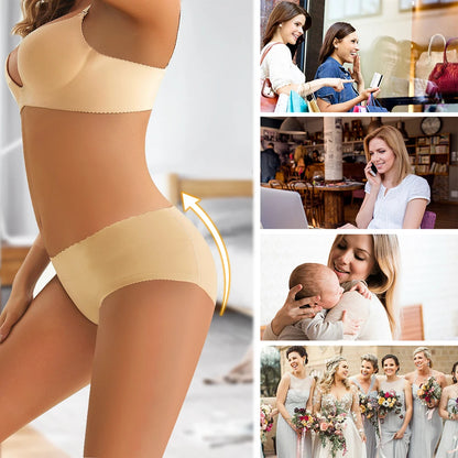 Padded Shapewear - Silicone Hip & Buttocks Enhancer Panties
