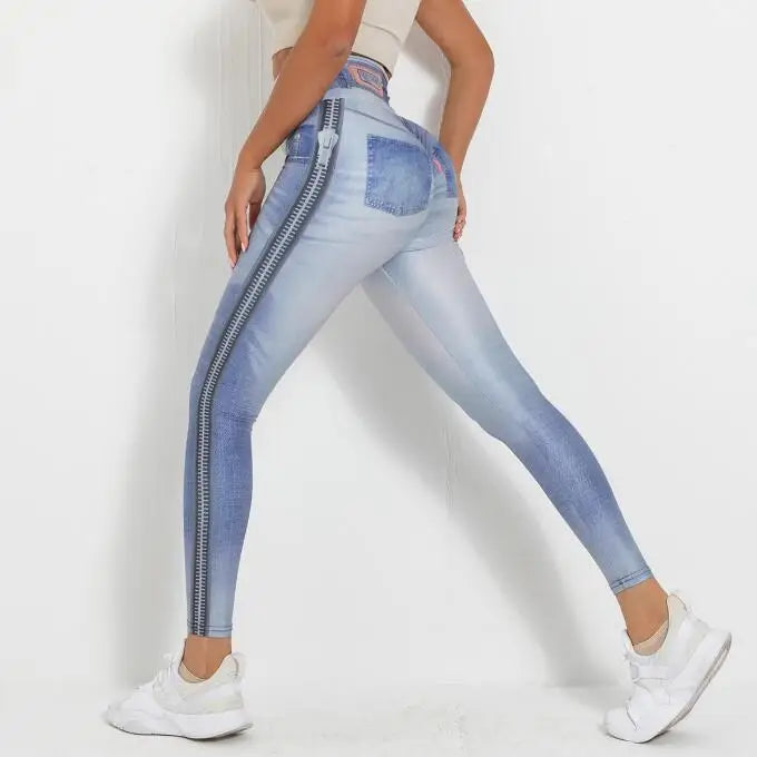 Jeans Print Legging
