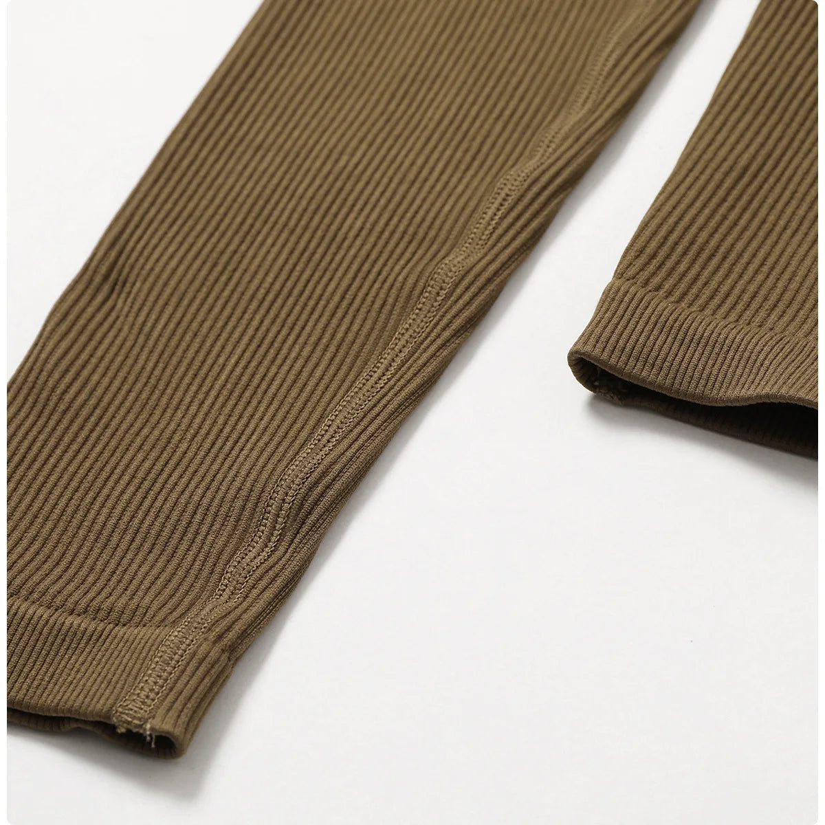 Seamless Yoga Jumpsuit Backless Workout Romper