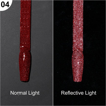 Super Reflective Disco Liner Gel Polish 12-Color Set - Nail Art Painting Collection