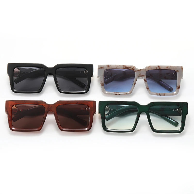Superhot Rectangle Sunglasses - UV400 Fashion Shades
