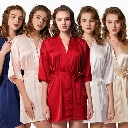 Elegant Wedding Sleepwear Robe