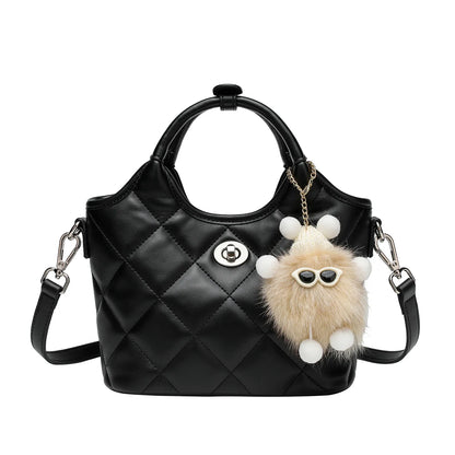 Diamond Embellished Tote Bag - Fashion Messenger Handbag 2025