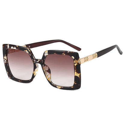 Oversized Square Gradient Sunglasses