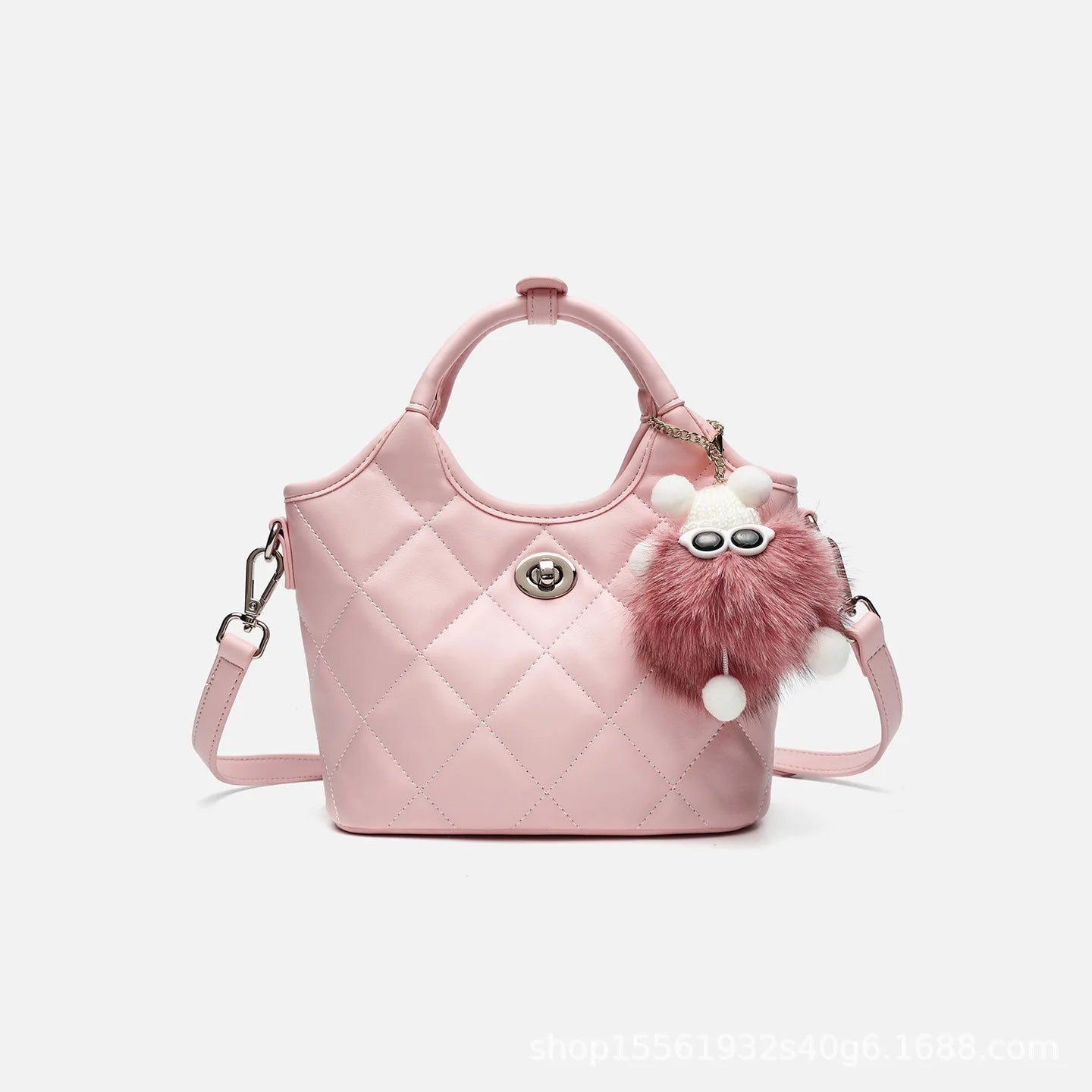 Diamond Embellished Tote Bag - Fashion Messenger Handbag 2025