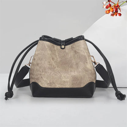 Elegant Bucket Shoulder Bag