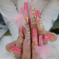 Custom Handmade Acrylic Press-On Nails
