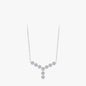 S925 Silver Jewelry Set - 4-Piece Diamond Flower Collection