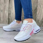 Platform Sneakers - Breathable Mesh Wedge Sport Shoes