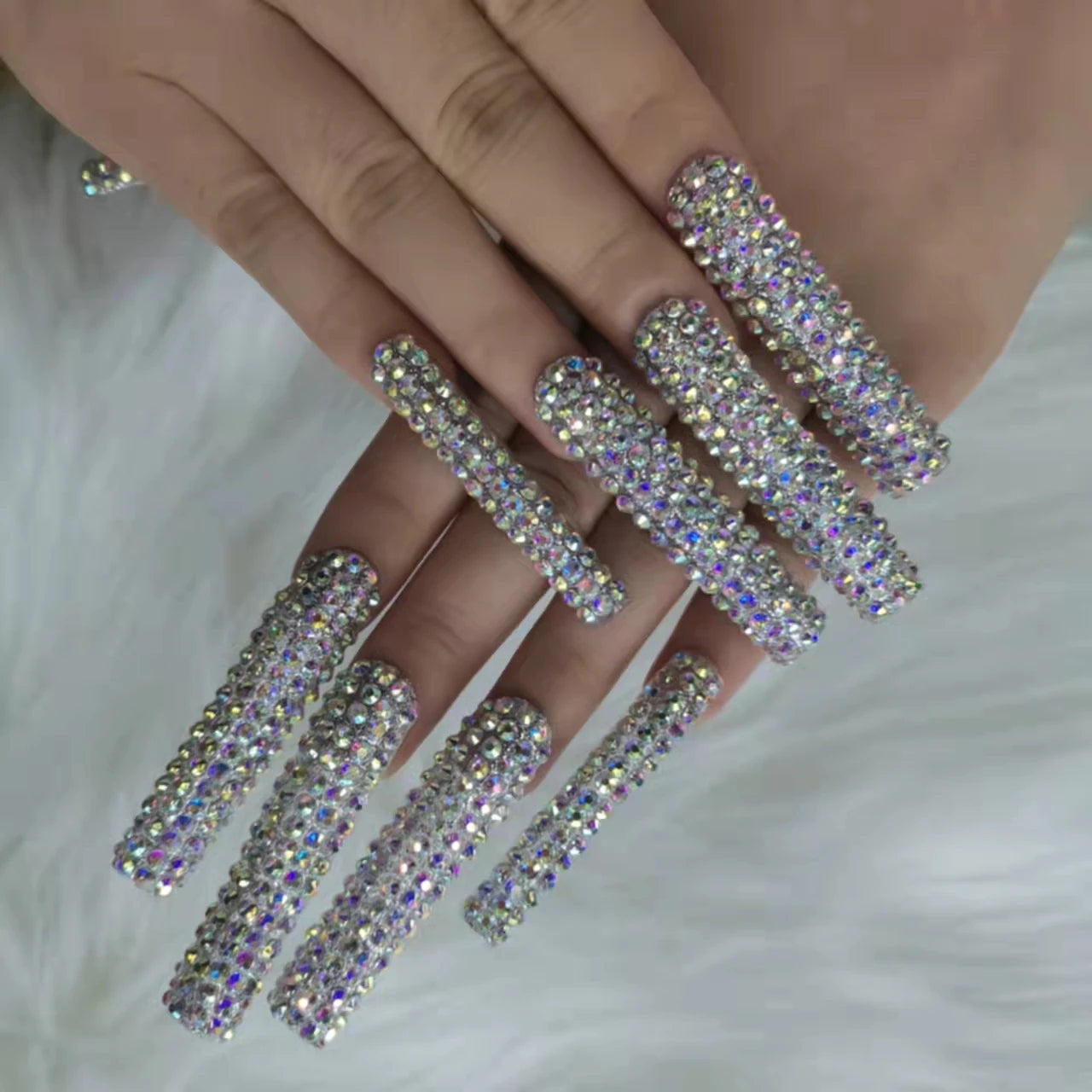 Custom Handmade Acrylic Press-On Nails