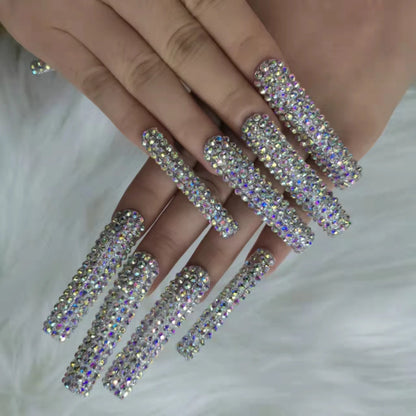 Custom Handmade Acrylic Press-On Nails