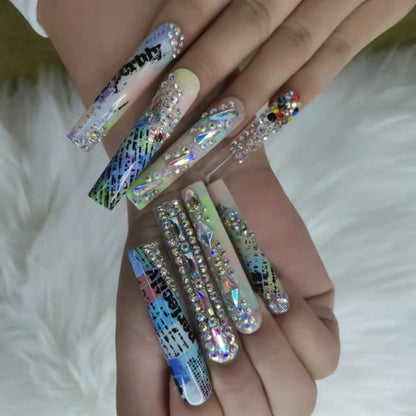 Custom Handmade Acrylic Press-On Nails