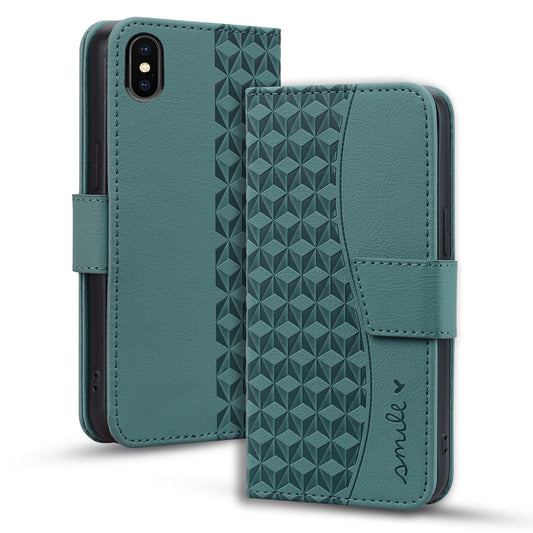 PU Leather Flip Case with Stand for iPhone