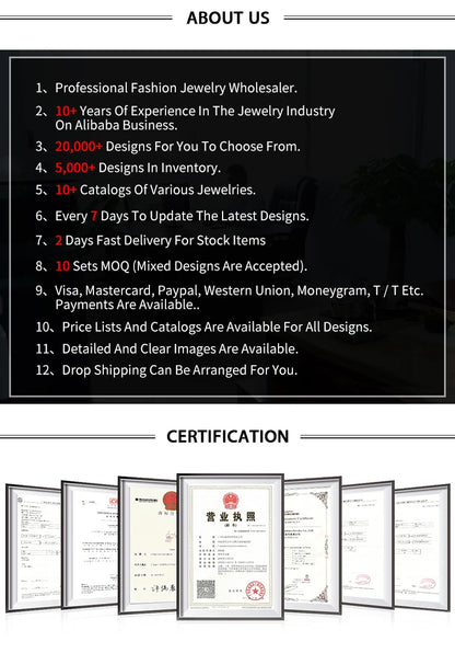 Waterdrop African Jewelry Set - Silver Plated Necklace, Bracelet, Earrings & Ring